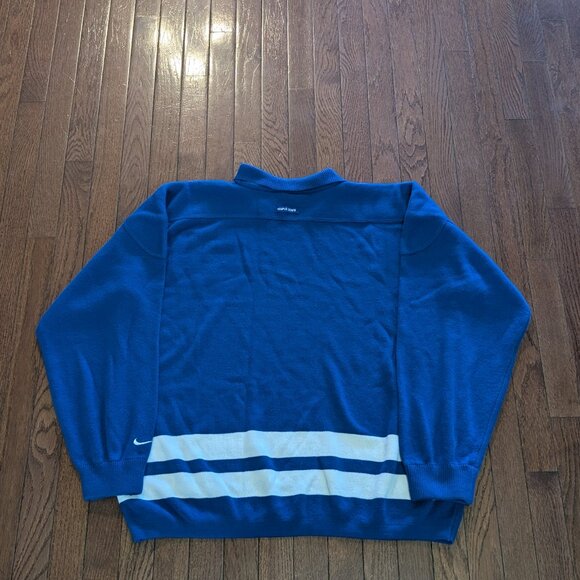 Vintage Nike Toronto Maple Leafs Sweater Made in Korea - Size XXL - Picture 4 of 6